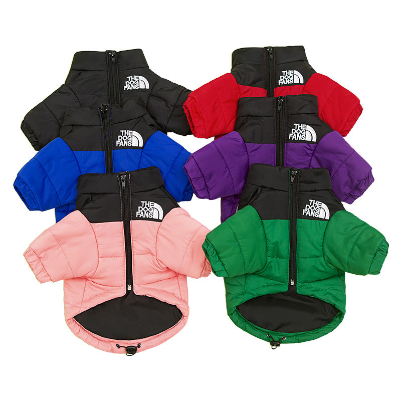 Abrigo acolchado impermeable para perros, cortavientos, tallas S a 5XL