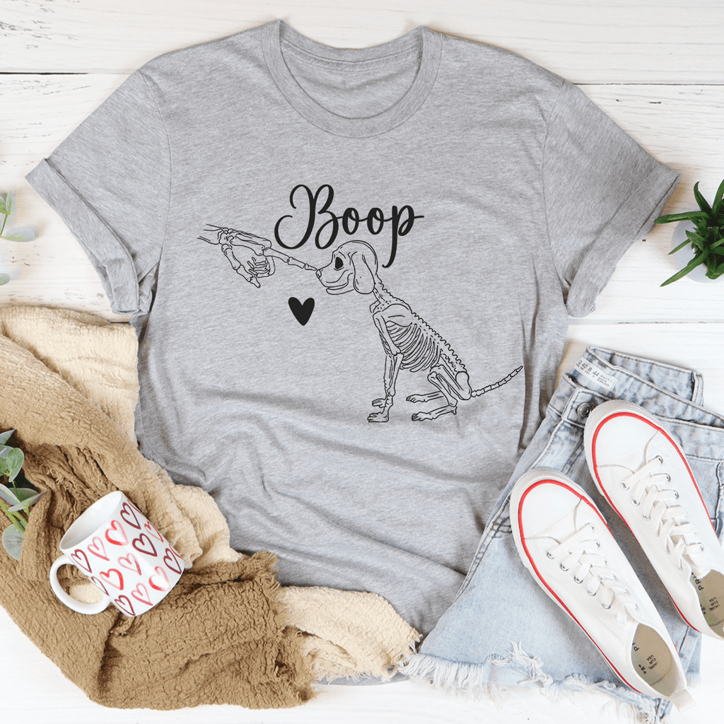 Camiseta «Boop» con perrito – Merch Mallow
