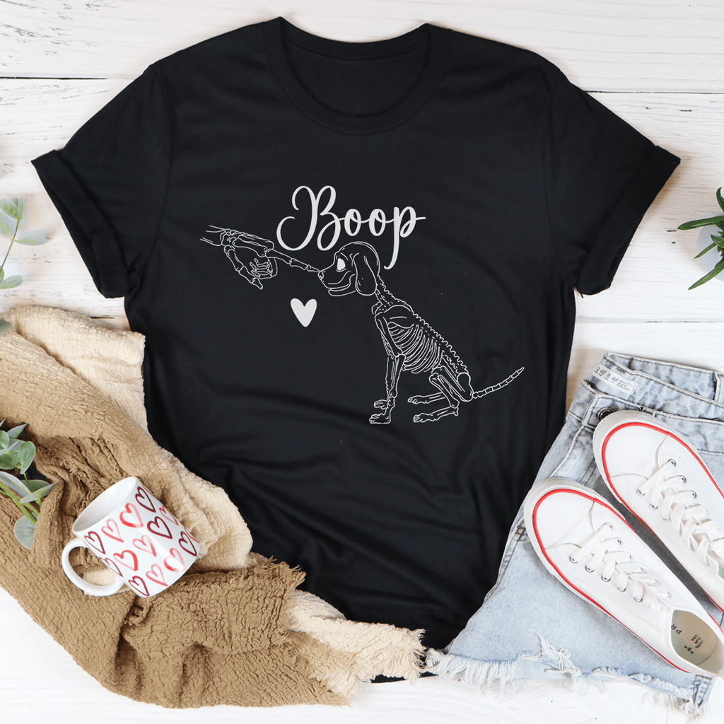 Camiseta «Boop» con perrito – Merch Mallow