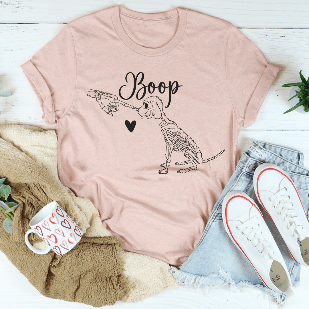 Camiseta «Boop» con perrito – Merch Mallow