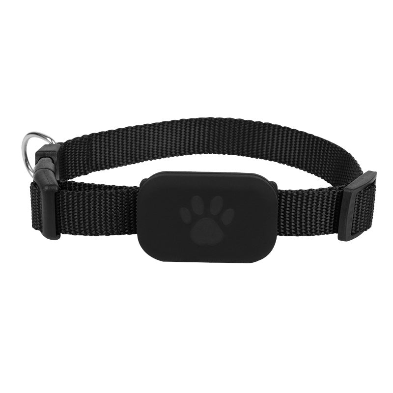 Localizador Bluetooth certificado por Apple (MFi) para mascotas – Collar negro