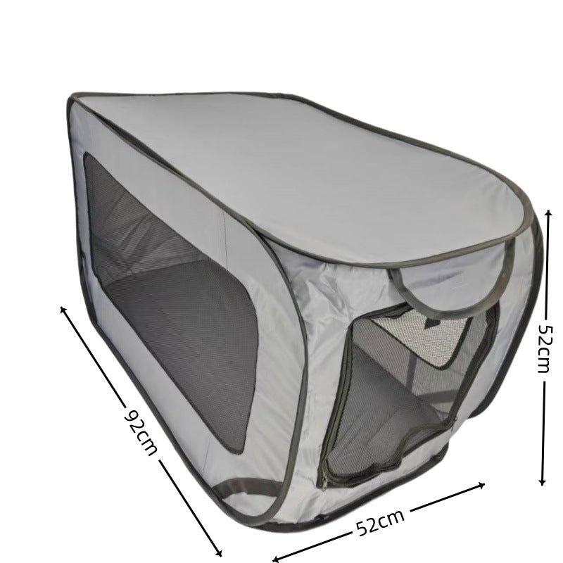 Transportín plegable y transpirable para perros pequeños