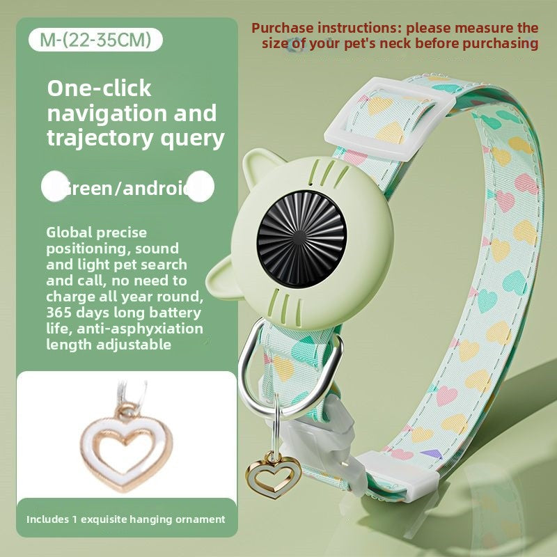 Collar localizador antipérdida para perros y gatos