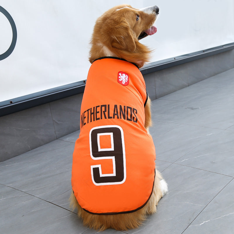 Chaleco deportivo transpirable para perros y gatos