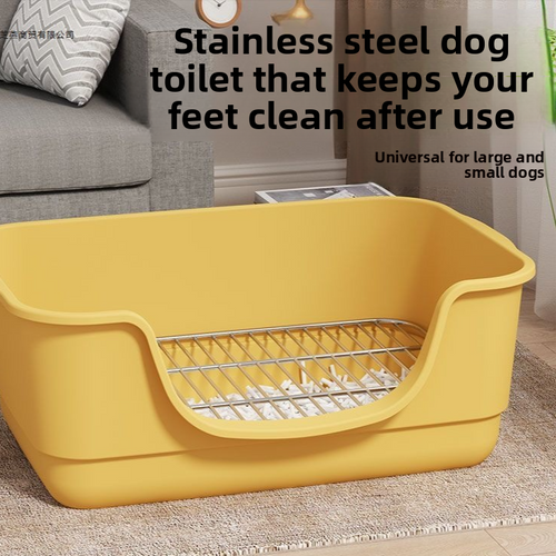 Baño higiénico para perros fácil de limpiar