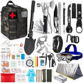 Kit de supervivencia y botiquín de montaña en bolsa táctica