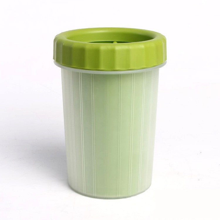 Vaso limpiapatas para perros y gatos, limpieza rápida tras el paseo