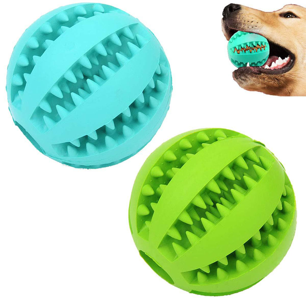 Pelota mordedora de goma interactiva para perros