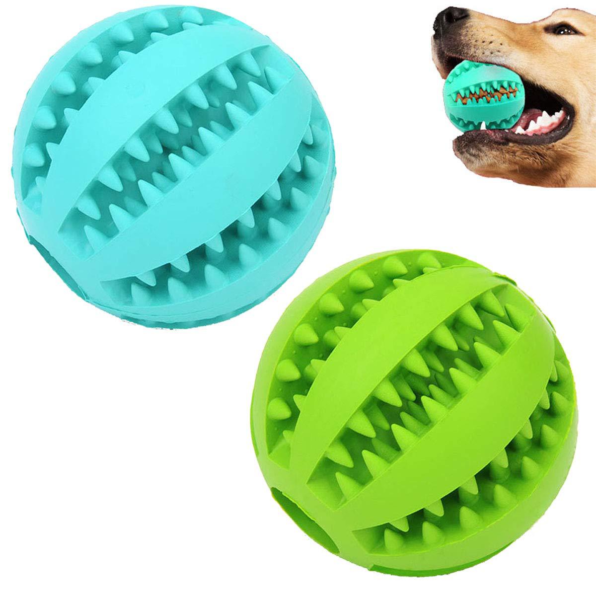Pelota mordedora de goma interactiva para perros