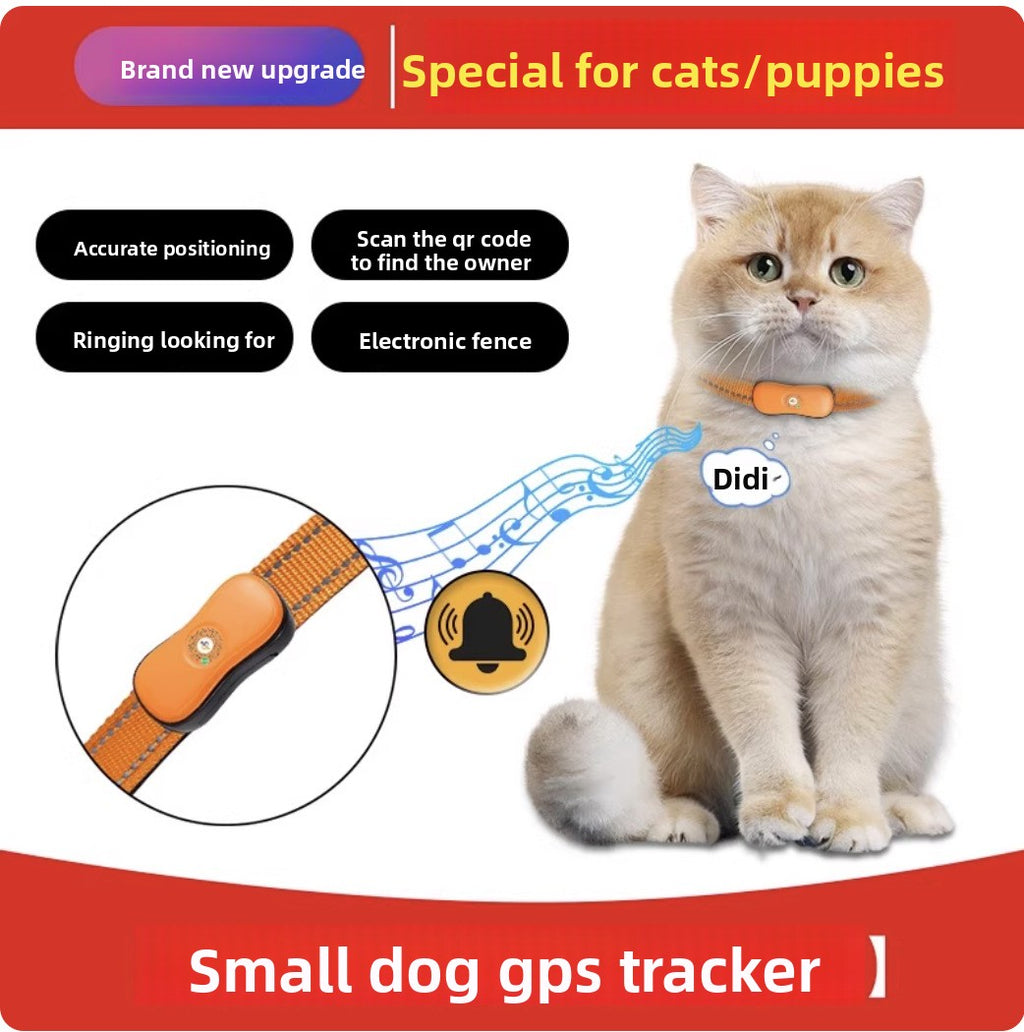 Rastreador GPS para Perros y Gatos con Alertas, 5 x 2,1 x 1,75 cm