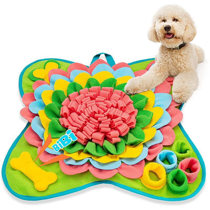 Alfombra olfativa interactiva de adiestramiento para perros