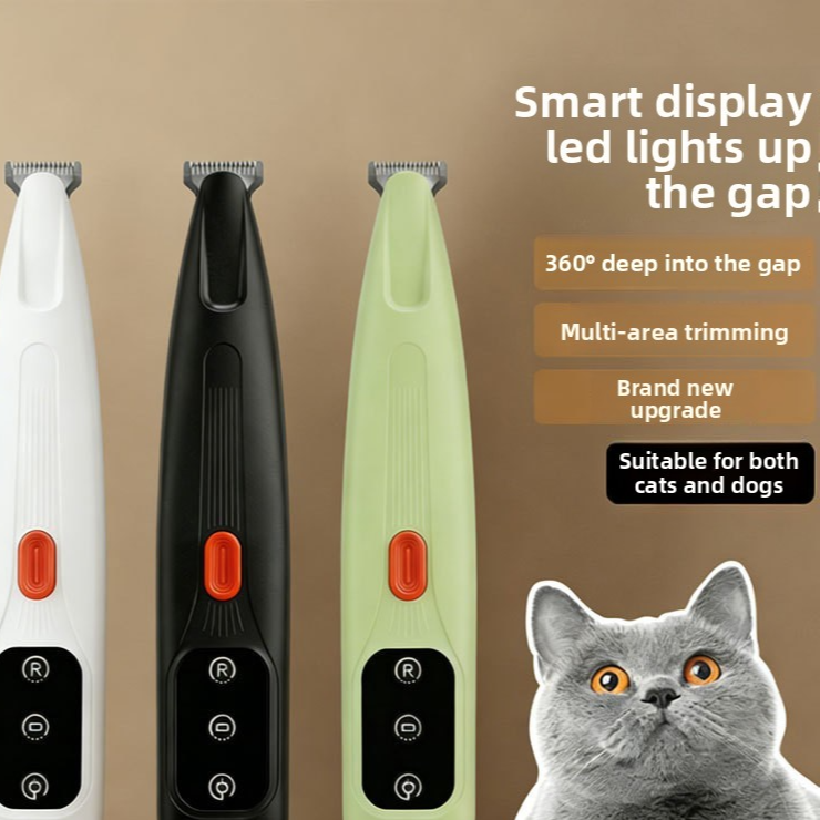 Cortapelos recargable para perros y gatos