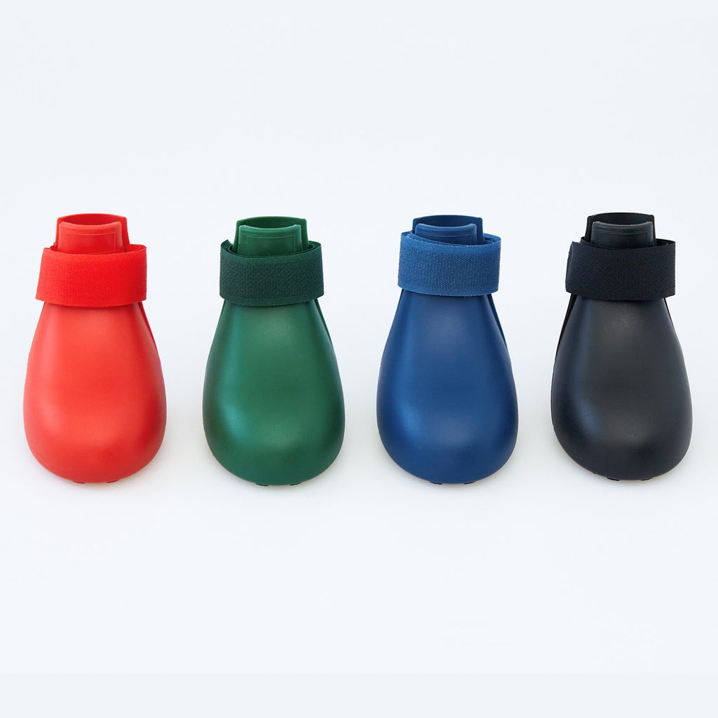 Botas de lluvia de silicona antideslizantes para perros