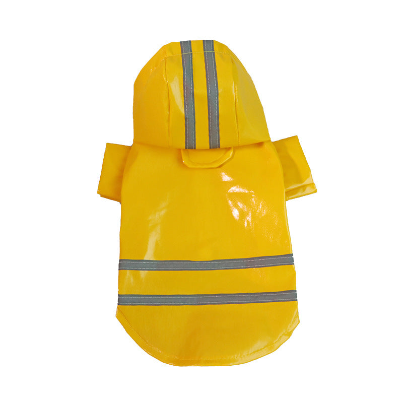 Chubasquero reflectante impermeable para perros