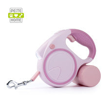 Correa extensible automática con luz LED para perros