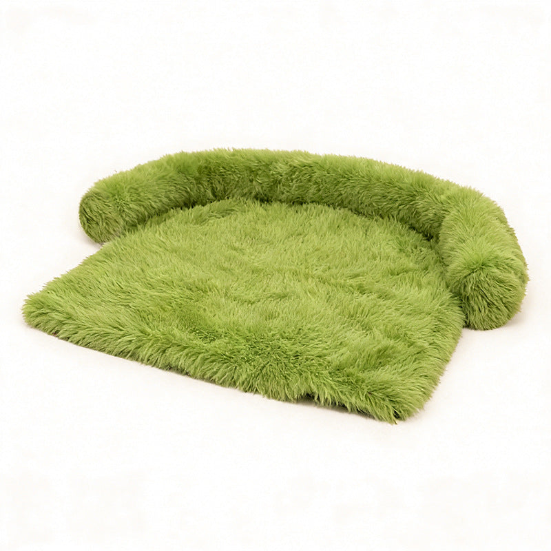 Cama mullida desenfundable para perros