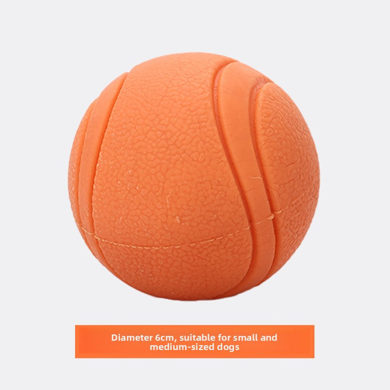 Pelota de goma con sonido para perros