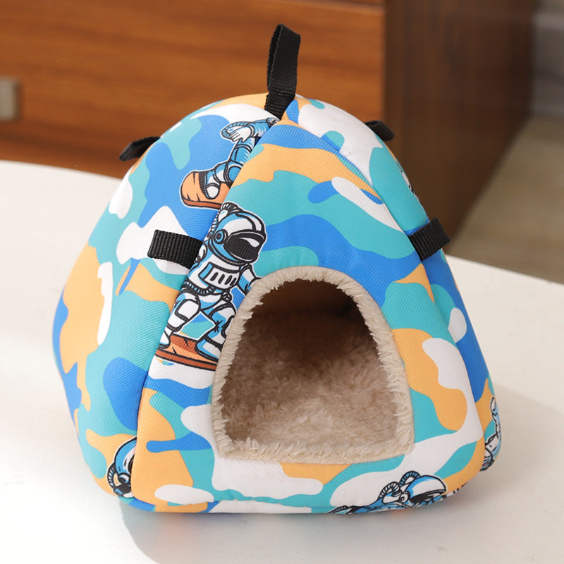 Nido ventilado para hámster y mascotas pequeñas