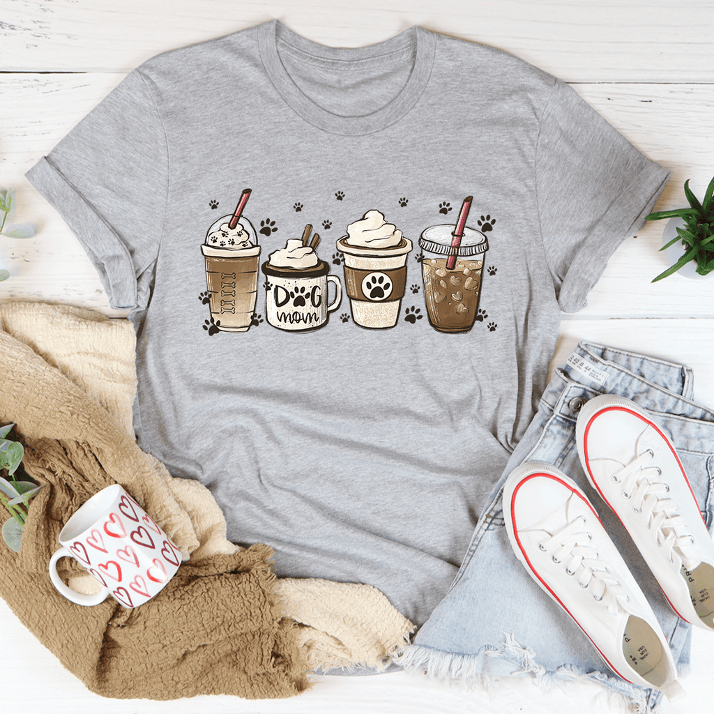 Camiseta «Dog Mom Fuel» para mamás perrunas – Merch Mallow