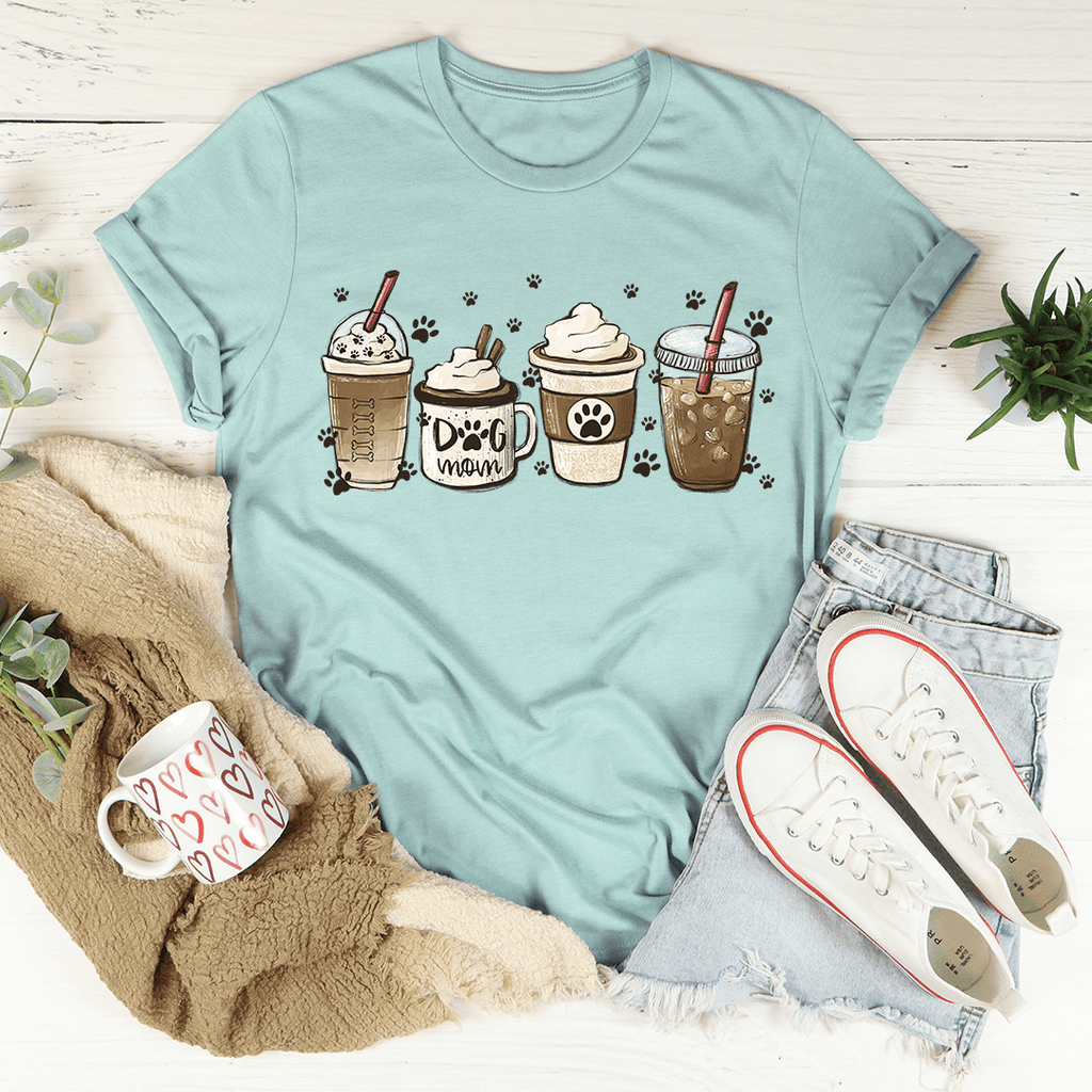 Camiseta «Dog Mom Fuel» para mamás perrunas – Merch Mallow