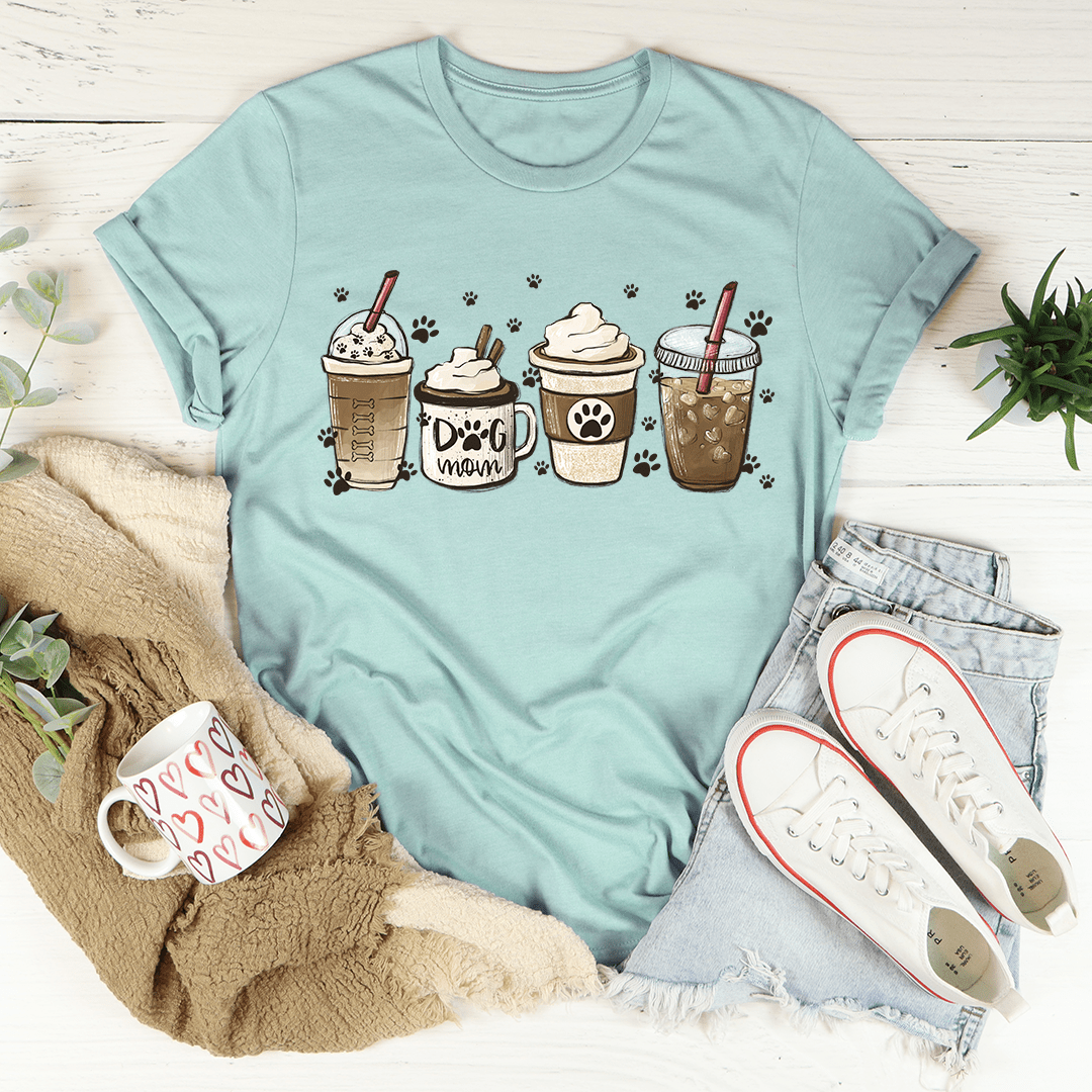 Camiseta «Dog Mom Fuel» para mamás perrunas – Merch Mallow