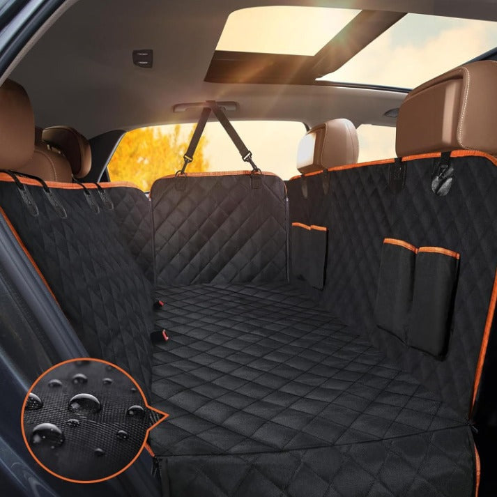 Funda protectora impermeable para asiento de coche para perros