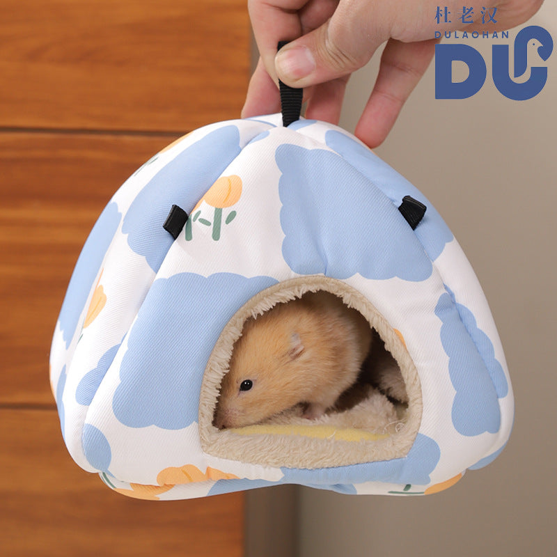 Nido ventilado para hámster y mascotas pequeñas