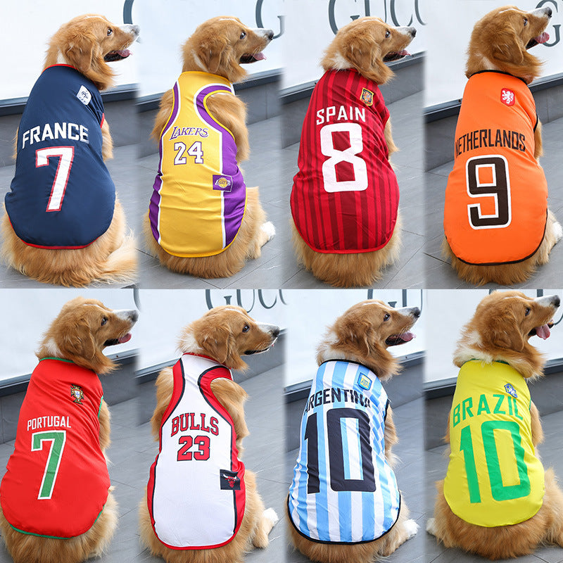 Chaleco deportivo transpirable para perros y gatos