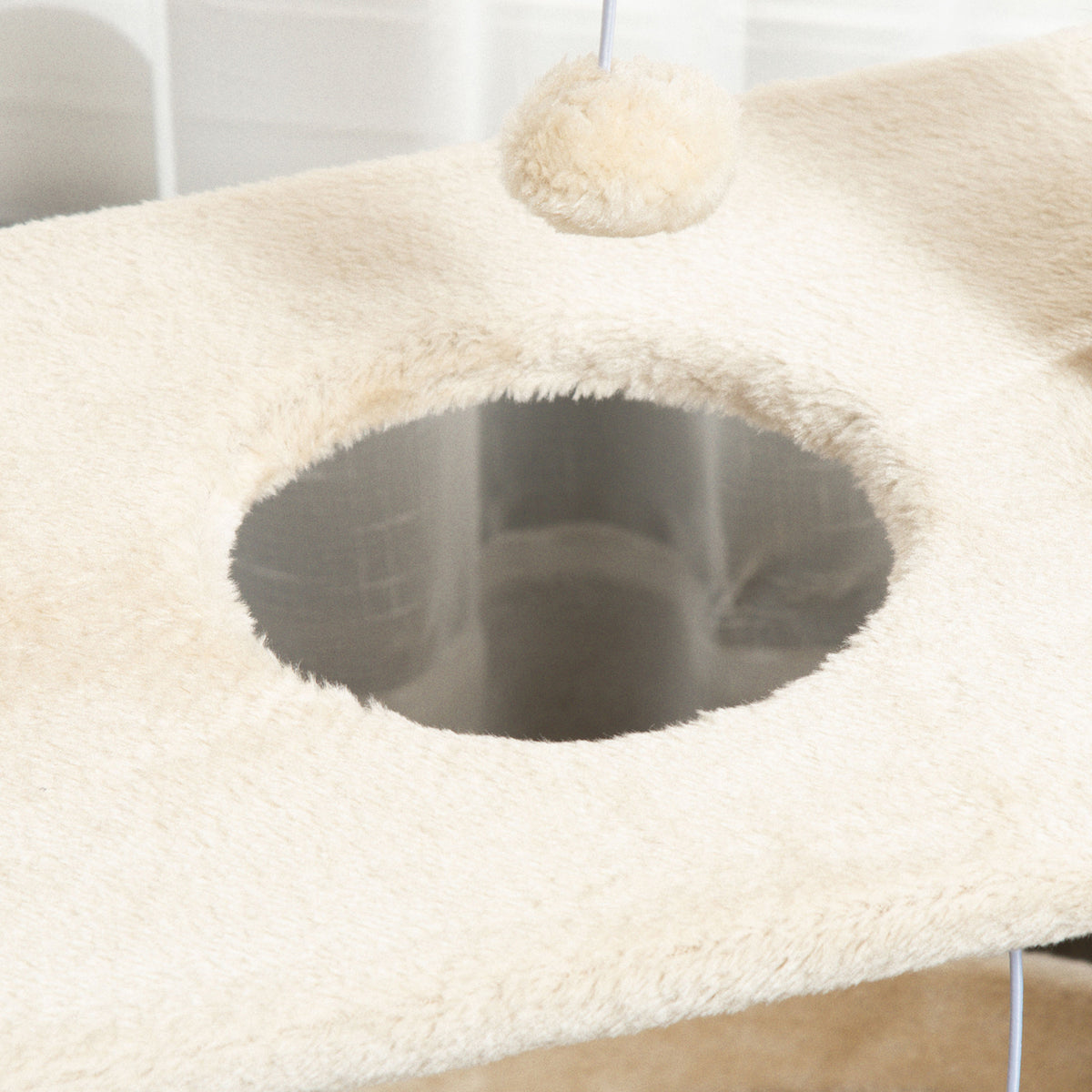 Árbol rascador para gatos con cama y plataformas, foto 6 de 9