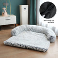 Cama mullida desenfundable para perros