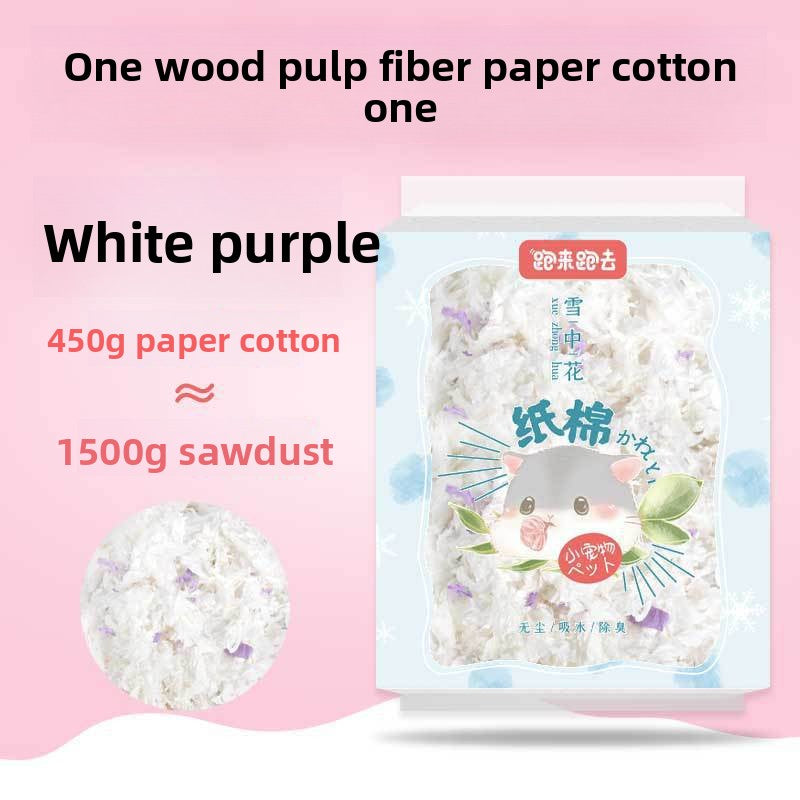 Lecho de papel absorbente para hámster