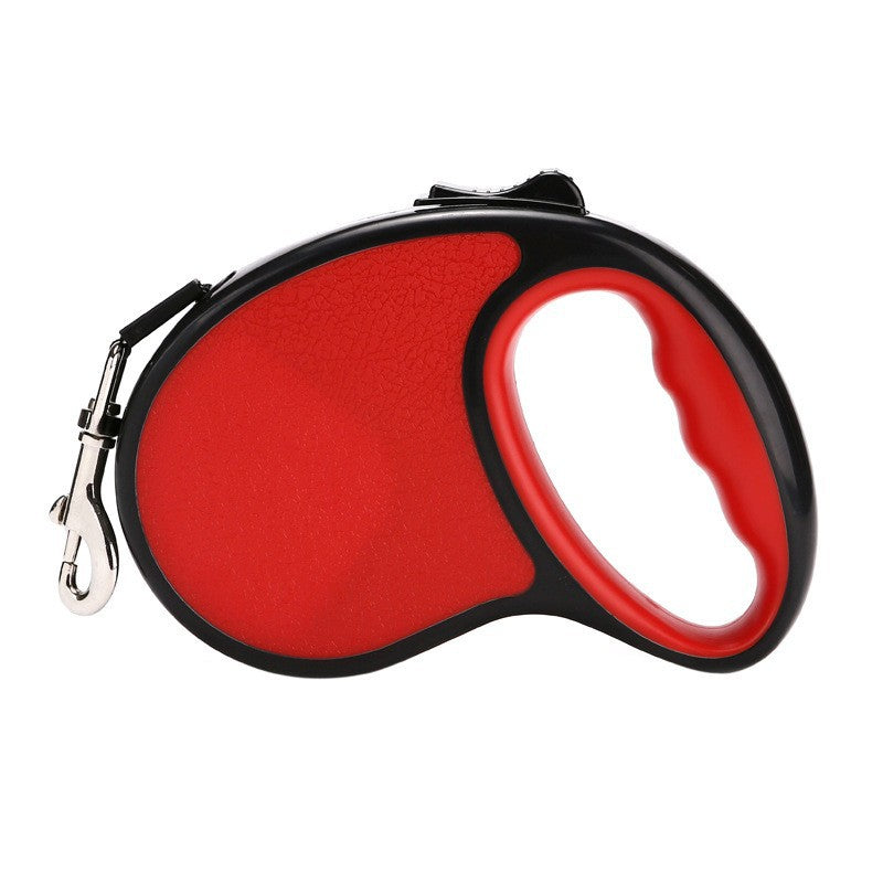 Correa retráctil para perros y gatos con agarre cómodo