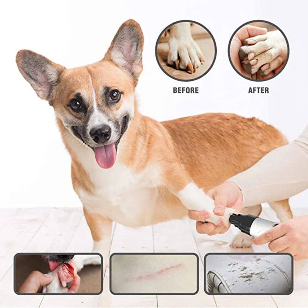 Lima eléctrica para uñas de perros y gatos