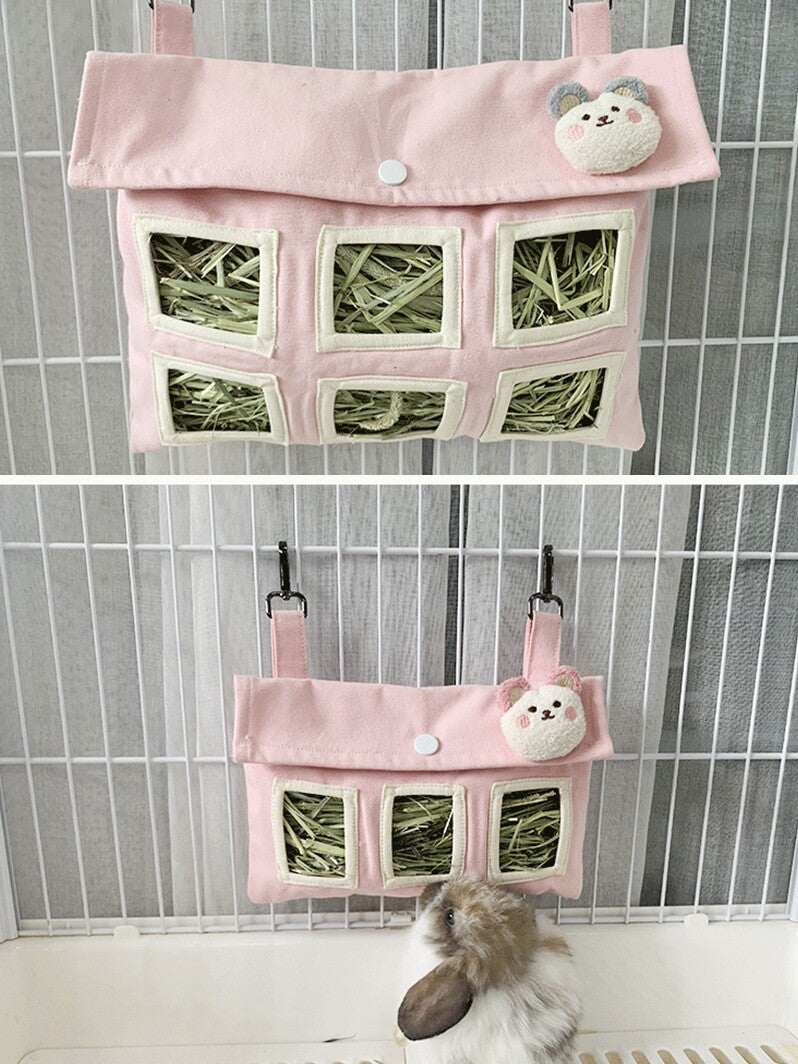 Bolsa Colgante Lavable para Heno de Mascotas Pequeñas, foto 3 de 15