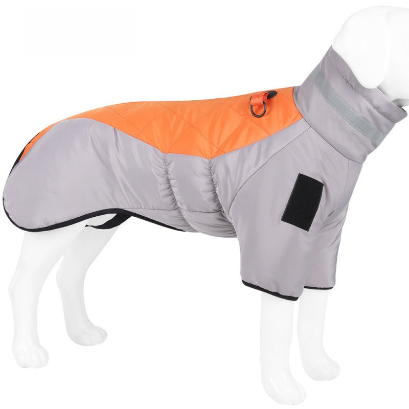 Capa abrigo de invierno reflectante para perros pequeños y medianos
