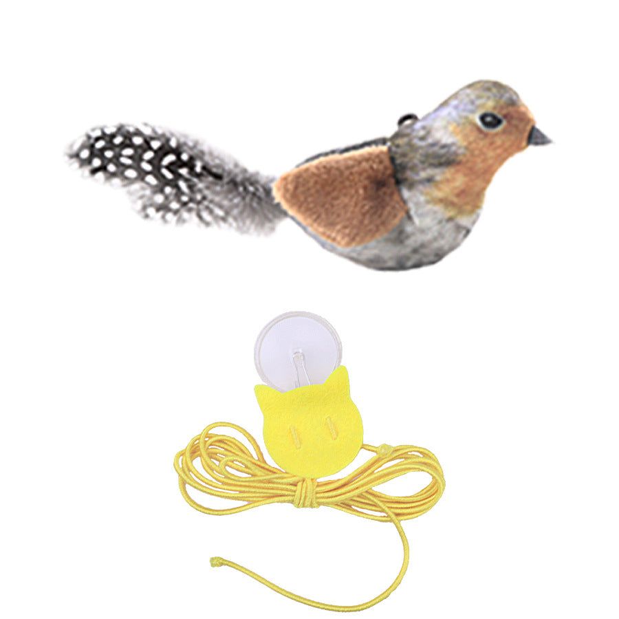 Ratón de peluche con sensor inteligente y sonido para gatos