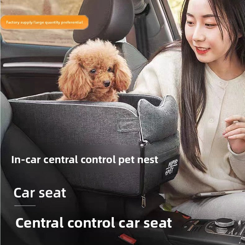 Asiento de coche para perros pequeños