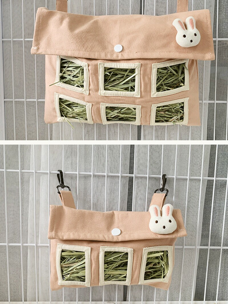 Bolsa Colgante Lavable para Heno de Mascotas Pequeñas, foto 4 de 15