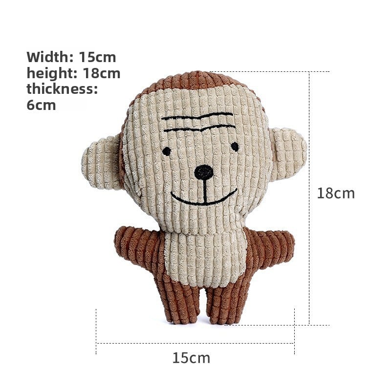 Juguete de peluche resistente para perros y gatos