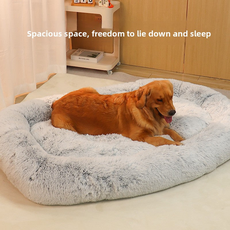 Cama XXL de peluche para perros grandes (180 x 110 cm)