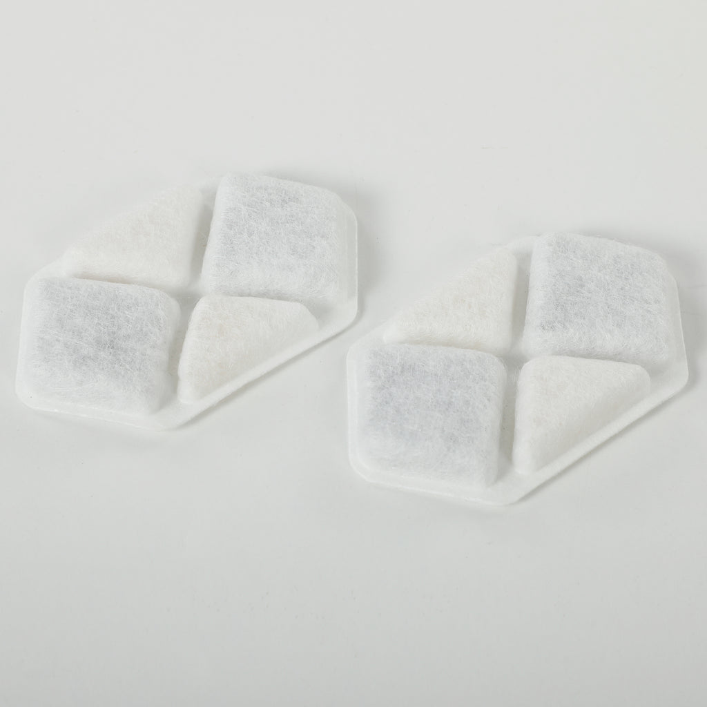 Pack de 16 filtros triples para fuentes de agua de mascotas