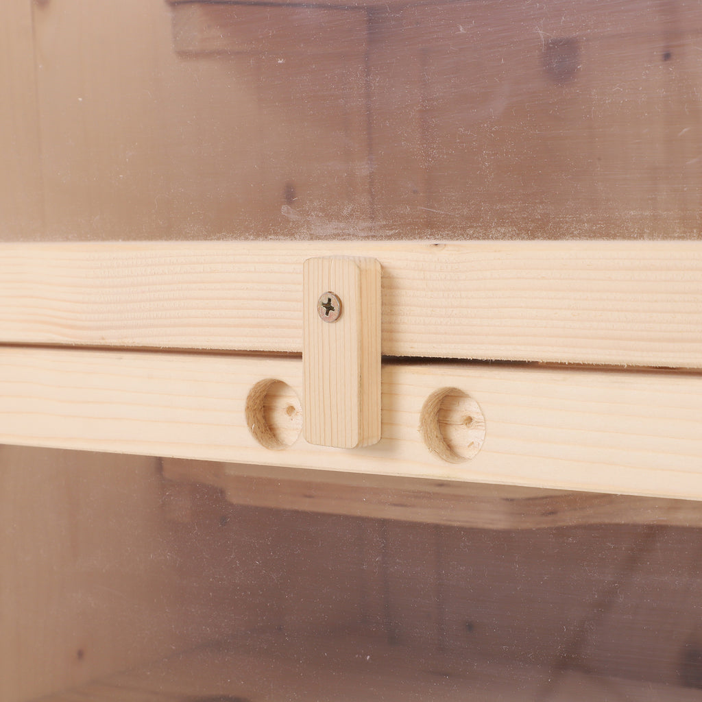 Jaula de madera de pino de 5 pisos para hámsters y roedores, 60 x 40 x 120 cm, foto 2 de 9