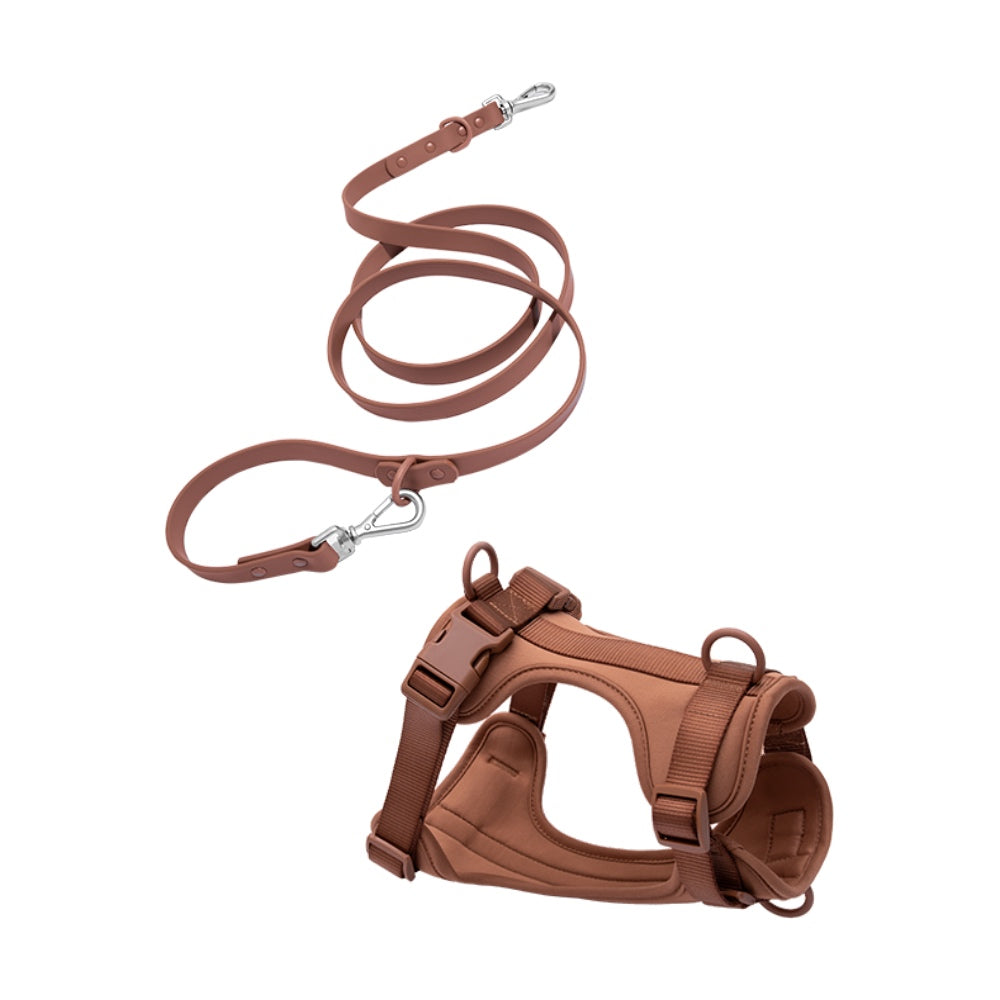 Fur & Whiskers set de arnés para perros – Mocha
