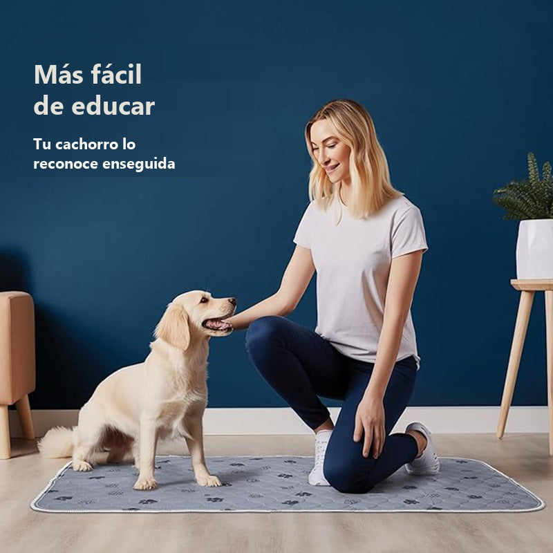 Alfombrilla absorbente lavable para perros y gatos