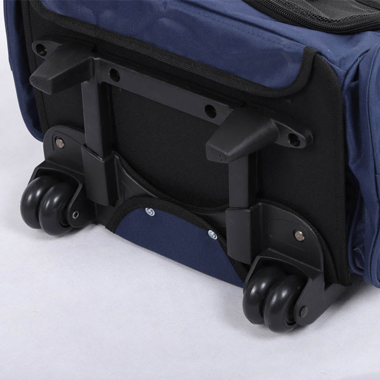 Transportín 2 en 1 con ruedas y mochila para mascotas