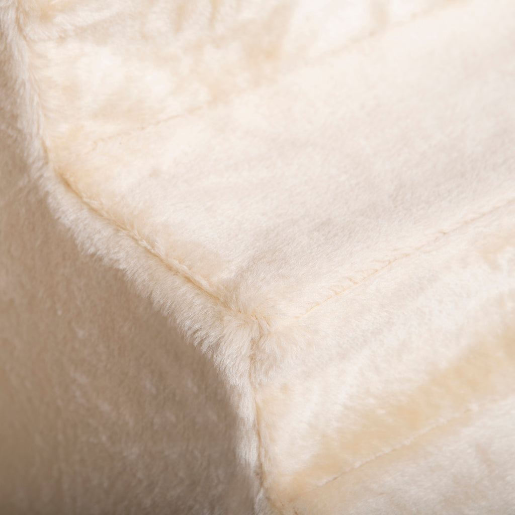 Escalera de 4 peldaños para perros y gatos beige