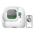 PETKIT Purobot Max Pro 2 · Arenero automático con IA y sensores de peso – White