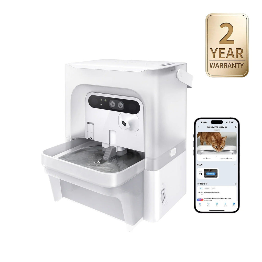 PETKIT EverSweet Ultra · Fuente de agua con cámara IA (reserva)