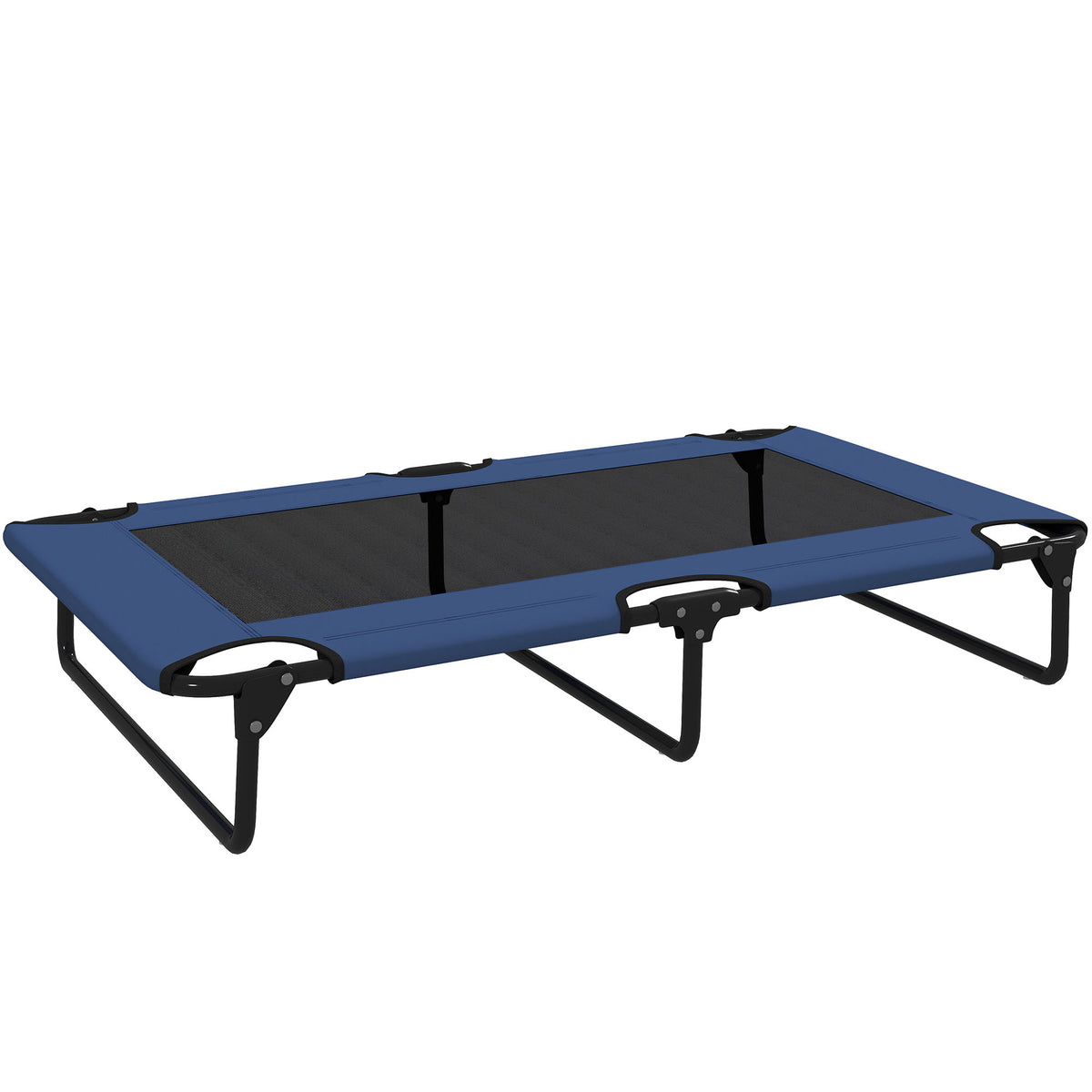 Cama elevada plegable y refrescante para perros