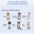 Jaula plegable de transporte para perros de acero negro